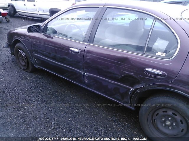 JN1CA21D7VT815523 - 1997 NISSAN MAXIMA GLE/GXE/SE MAROON photo 6