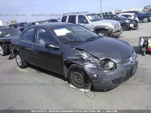 1B3ES26C33D232717 - 2003 DODGE NEON SE GRAY photo 1