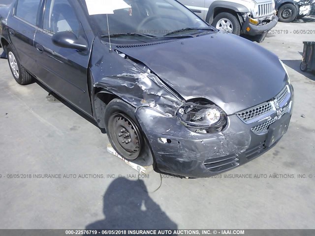 1B3ES26C33D232717 - 2003 DODGE NEON SE GRAY photo 6