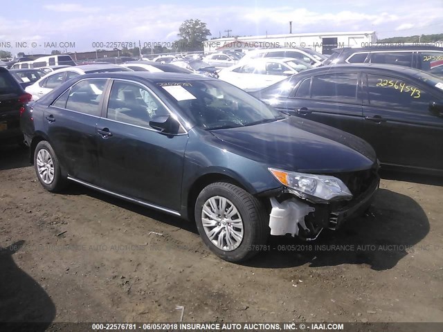 4T4BF1FK6ER415203 - 2014 TOYOTA CAMRY L/SE/LE/XLE შავი ფოტო 1