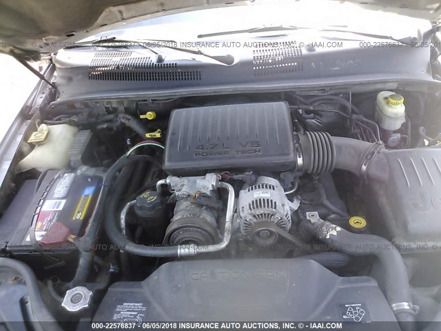 1J4GW48N44C327925 - 2004 JEEP GRAND CHEROKEE LAREDO/COLUMBIA/FREEDOM 银色 照片 10