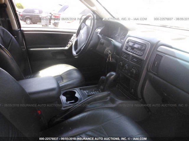 1J4GW48N44C327925 - 2004 JEEP GRAND CHEROKEE LAREDO/COLUMBIA/FREEDOM 银色 照片 5