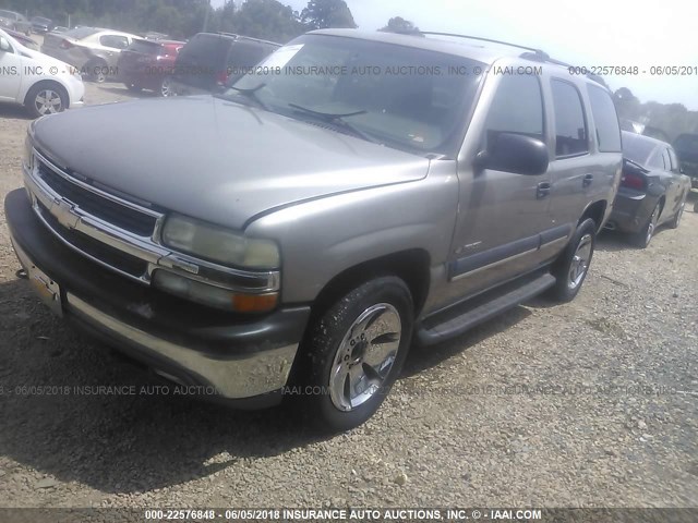 1GNEK13V93J296557 - 2003 CHEVROLET TAHOE K1500 Pewter photo 2