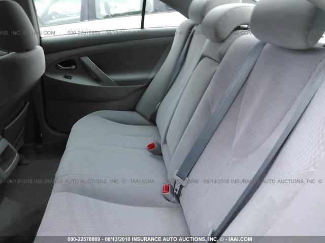 4T4BF3EK7AR062851 - 2010 TOYOTA CAMRY SE/LE/XLE RED photo 8