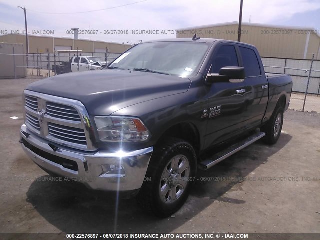 3C6UR5DL6FG627595 - 2015 RAM 2500 SLT GRAY photo 2