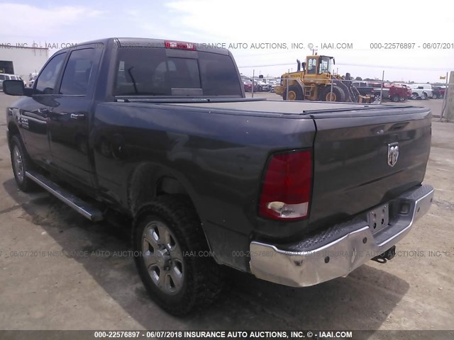 3C6UR5DL6FG627595 - 2015 RAM 2500 SLT GRAY photo 3