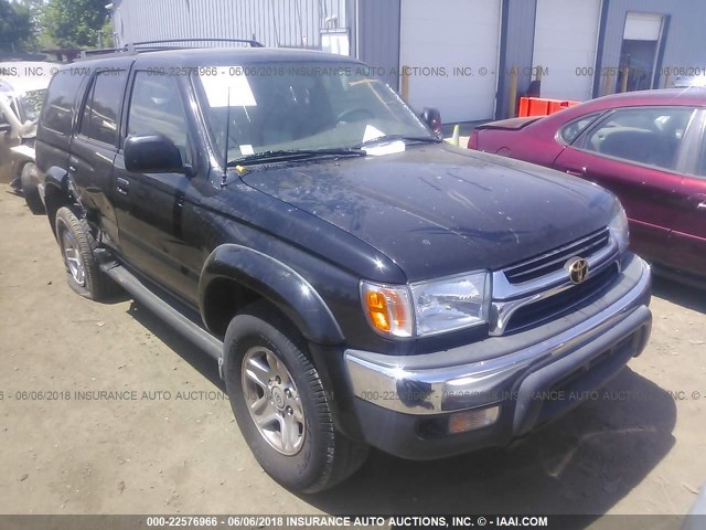 JT3HN86R029077365 - 2002 TOYOTA 4RUNNER SR5 BLACK photo 1