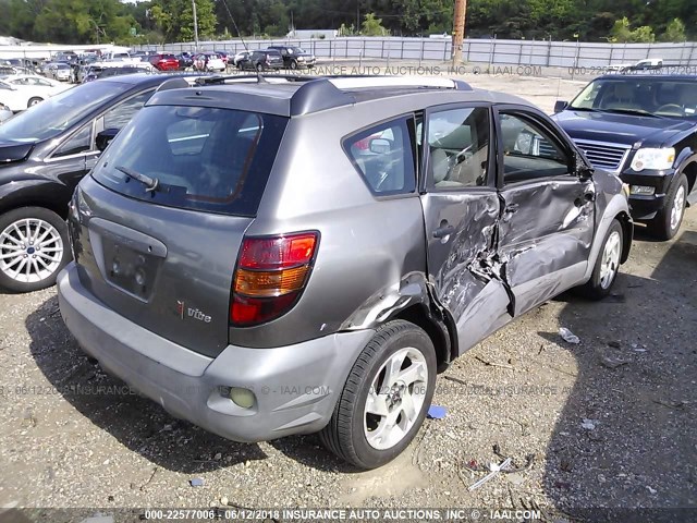 5Y2SL62833Z427601 - 2003 PONTIAC VIBE GRAY photo 4