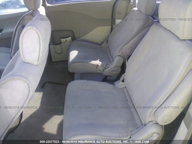 5N1BV28U84N363809 - 2004 NISSAN QUEST S/SE/SL GOLD photo 8