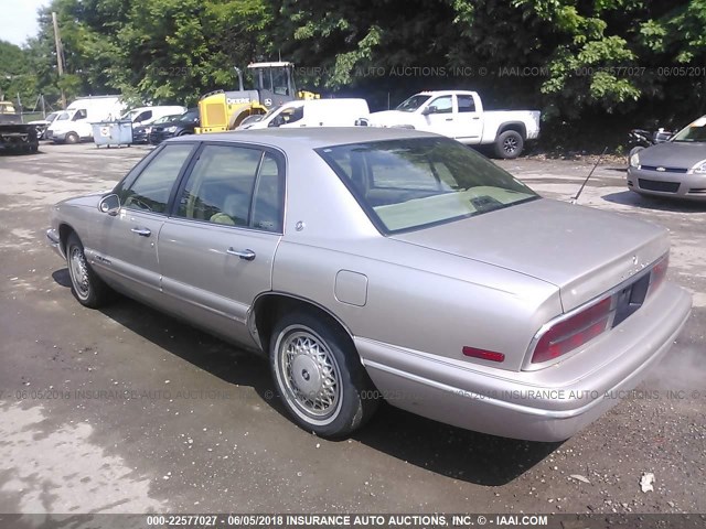 1G4CW52K1TH635060 - 1996 BUICK PARK AVENUE  GOLD photo 3