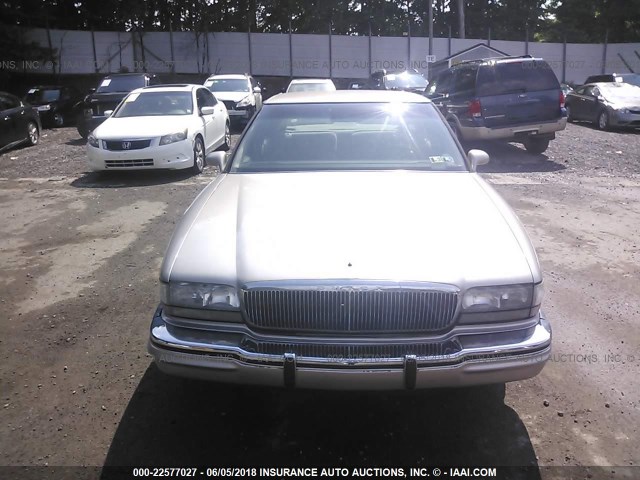 1G4CW52K1TH635060 - 1996 BUICK PARK AVENUE  GOLD photo 6