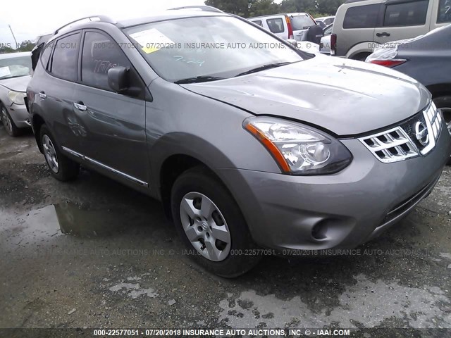 JN8AS5MT9FW669801 - 2015 NISSAN ROGUE SELECT S GRAY photo 1