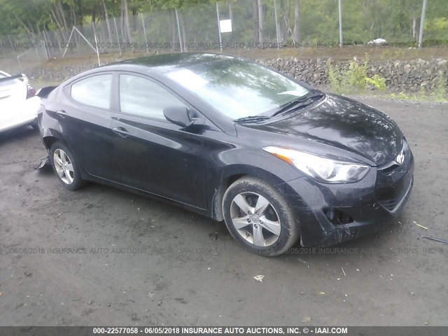 KMHDH4AE9CU258568 - 2012 HYUNDAI ELANTRA GLS/LIMITED 黑色 照片 1