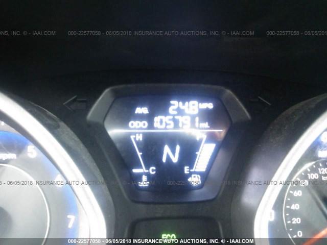 KMHDH4AE9CU258568 - 2012 HYUNDAI ELANTRA GLS/LIMITED 黑色 照片 7