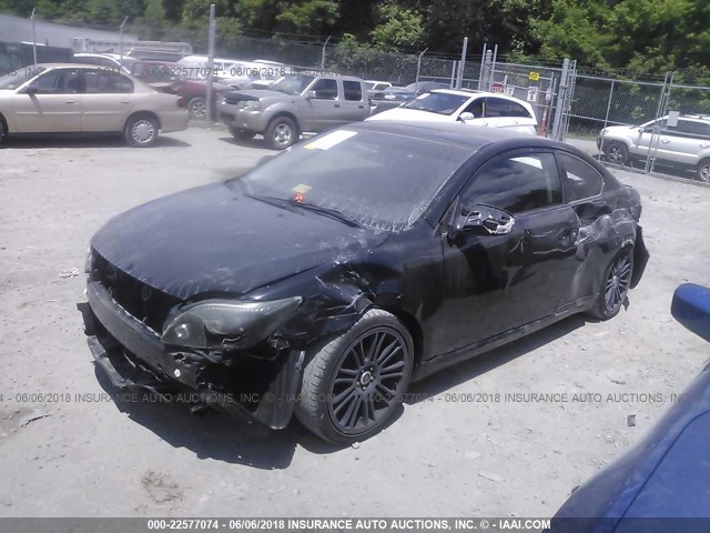 JTKDE167X90300650 - 2009 TOYOTA SCION TC 黑色 照片 2