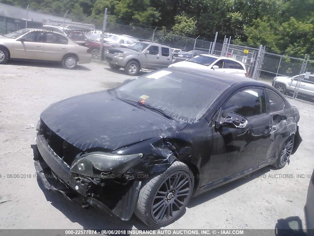 JTKDE167X90300650 - 2009 TOYOTA SCION TC 黑色 照片 6