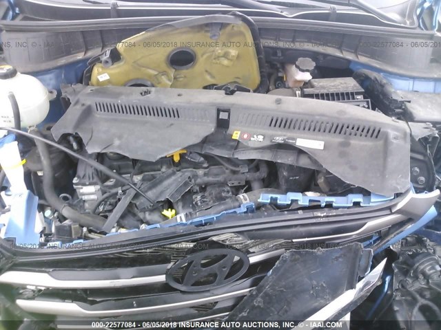 KM8J3CA47GU229515 - 2016 HYUNDAI TUCSON LIMITED/SPORT AND ECO/SE BLUE photo 10