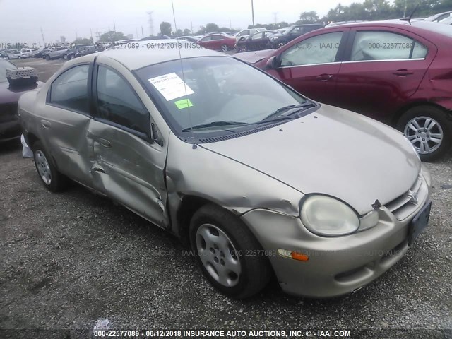 1B3ES26C62D511853 - 2002 DODGE NEON GOLD photo 6