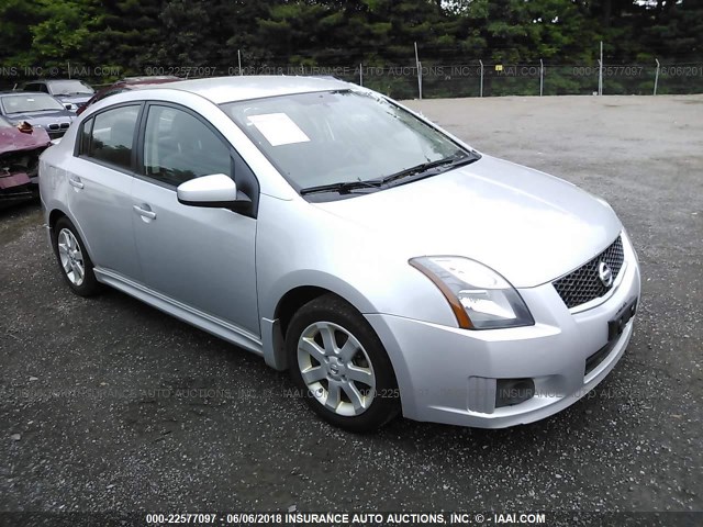 3N1AB6AP8BL648255 - 2011 NISSAN SENTRA 2.0/2.0S/SR/2.0SL SILVER photo 1