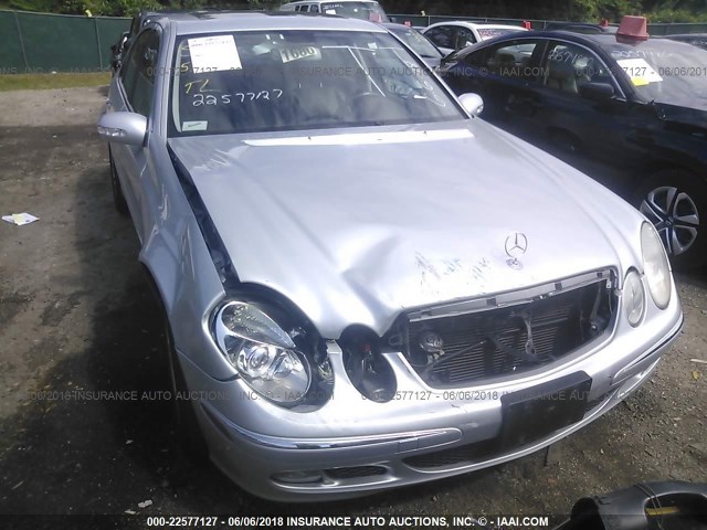 WDBUF26J16A883054 - 2006 MERCEDES-BENZ E 320 CDI SILVER photo 6