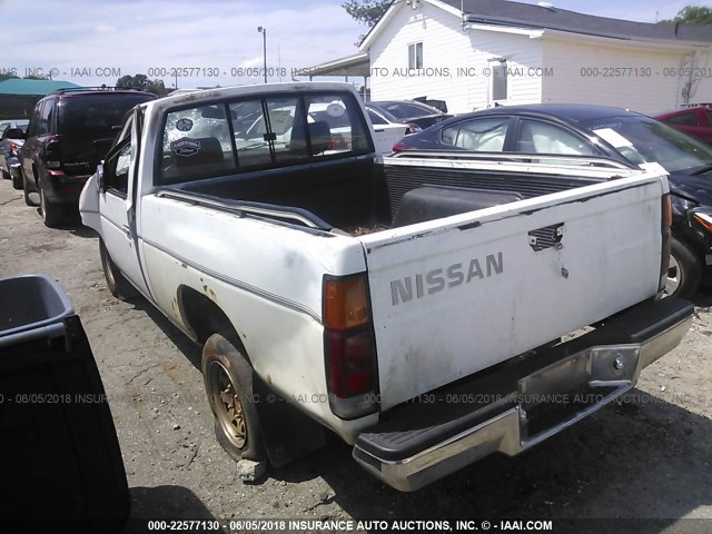 1N6SD11S1MC338530 - 1991 NISSAN TRUCK SHORT WHEELBASE WHITE photo 3