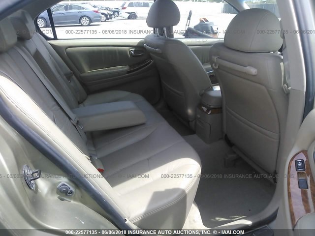 JNKDA31A34T212787 - 2004 INFINITI I35 TAN photo 8