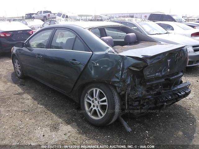 1G2ZG558464160399 - 2006 PONTIAC G6 SE1 GREEN photo 3