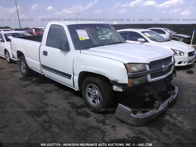 1GCEC14X93Z114654 - 2003 CHEVROLET SILVERADO C1500 WHITE photo 1