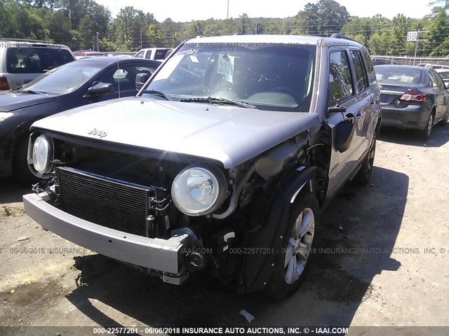 1C4NJRFB1GD626420 - 2016 JEEP PATRIOT LATITUDE GRAY photo 6