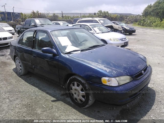 2T1BR18EXWC072262 - 1998 TOYOTA COROLLA VE/CE/LE BLUE photo 1