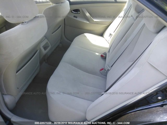 4T4BE46K89R123644 - 2009 TOYOTA CAMRY SE/LE/XLE BLACK photo 8