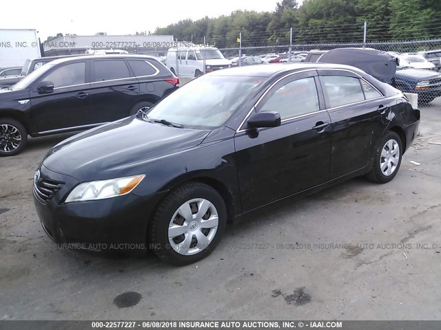 4T1BE46KX8U768997 - 2008 TOYOTA CAMRY CE/LE/XLE/SE BLACK photo 2