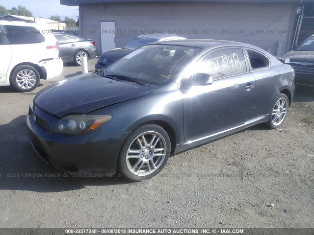 JTKDE167180252793 - 2008 TOYOTA SCION TC 灰色 照片 2