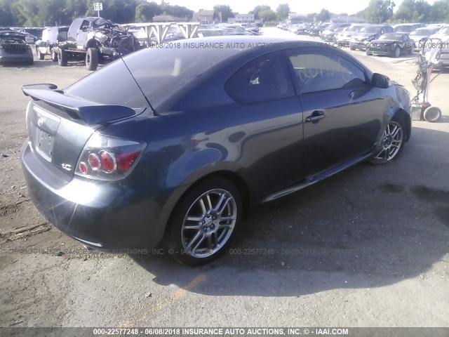 JTKDE167180252793 - 2008 TOYOTA SCION TC 灰色 照片 4