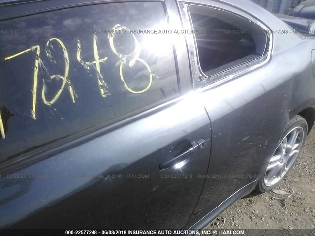 JTKDE167180252793 - 2008 TOYOTA SCION TC 灰色 照片 6