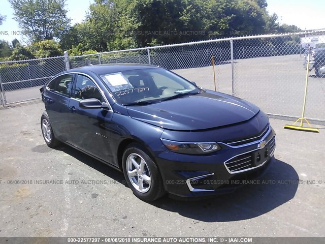1G1ZB5ST0JF213804 - 2018 CHEVROLET MALIBU LS ლურჯი ფოტო 1