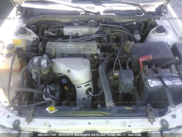 4T1BG22K41U823244 - 2001 TOYOTA CAMRY CE/LE/XLE WHITE photo 10