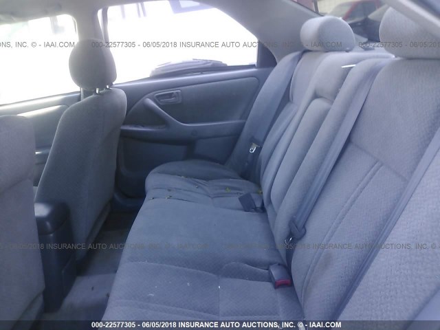 4T1BG22K41U823244 - 2001 TOYOTA CAMRY CE/LE/XLE WHITE photo 8