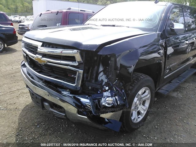 3GCUKSEC0EG434447 - 2014 CHEVROLET SILVERADO K1500 LTZ BLACK photo 6