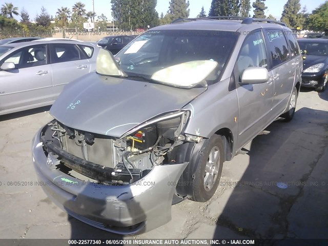 5TDZA22C54S098128 - 2004 TOYOTA SIENNA XLE/XLE LIMITED GRAY photo 2