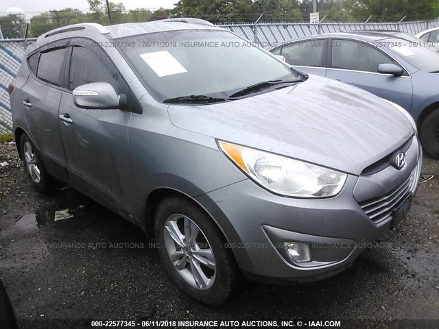 KM8JUCAC5CU466664 - 2012 HYUNDAI TUCSON GLS/LIMITED GRAY photo 1