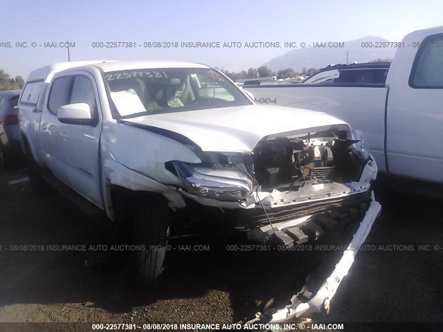 3TMDZ5BN3HM020748 - 2017 TOYOTA TACOMA DBL CAB/SR5/TRD SPORT/OR WHITE photo 1