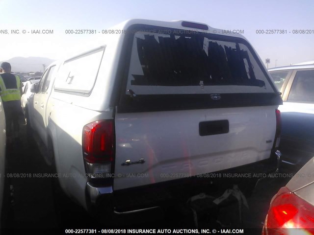 3TMDZ5BN3HM020748 - 2017 TOYOTA TACOMA DBL CAB/SR5/TRD SPORT/OR WHITE photo 3