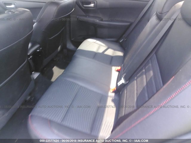 4T1BF1FK8FU971380 - 2015 TOYOTA CAMRY LE/XLE/SE/XSE WHITE photo 8