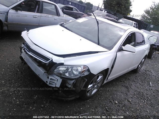 1G1ZC5EB2A4153228 - 2010 CHEVROLET MALIBU 1LT 白色 照片 2