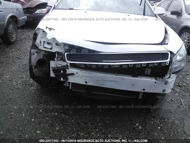 1G1ZC5EB2A4153228 - 2010 CHEVROLET MALIBU 1LT 白色 照片 6