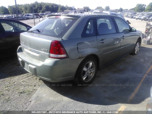 1G1ZT64855F199531 - 2005 CHEVROLET MALIBU MAXX LS GREEN photo 4
