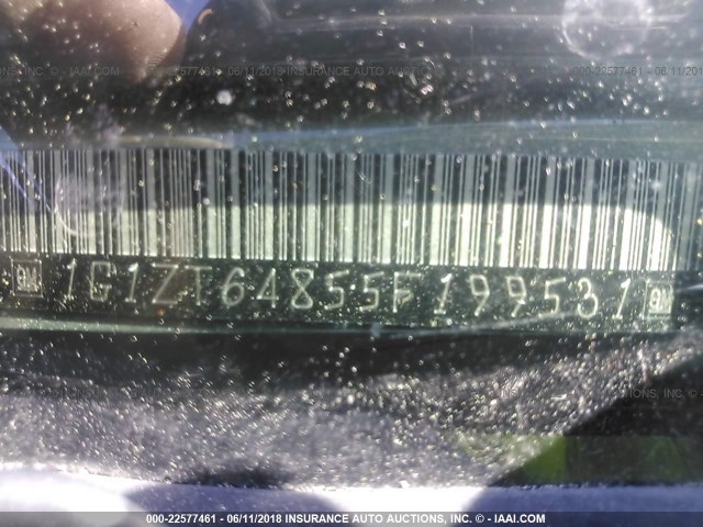 1G1ZT64855F199531 - 2005 CHEVROLET MALIBU MAXX LS GREEN photo 9