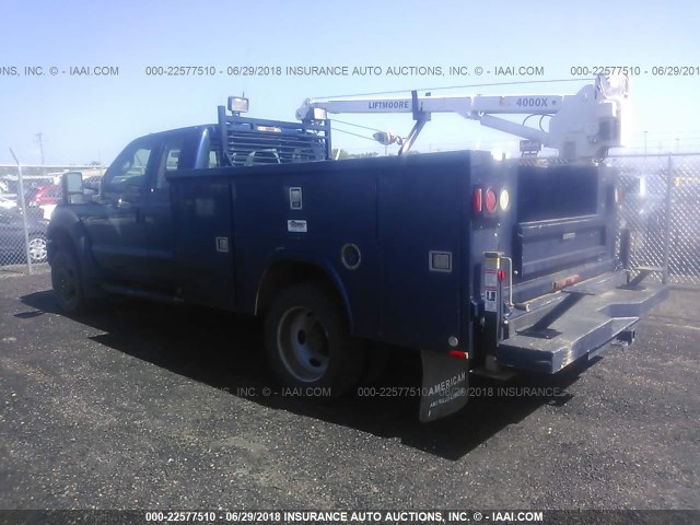 1FD0X4HY1CEC72847 - 2012 FORD F450 SUPER DUTY BLUE photo 3