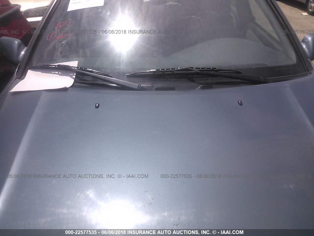 4T1BF22K11U963397 - 2001 TOYOTA CAMRY LE/XLE BLUE photo 6